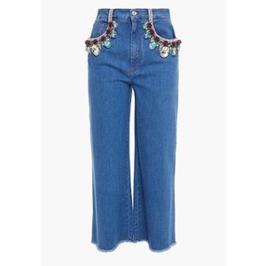 Dolce & Gabbana embellished saint barths jean